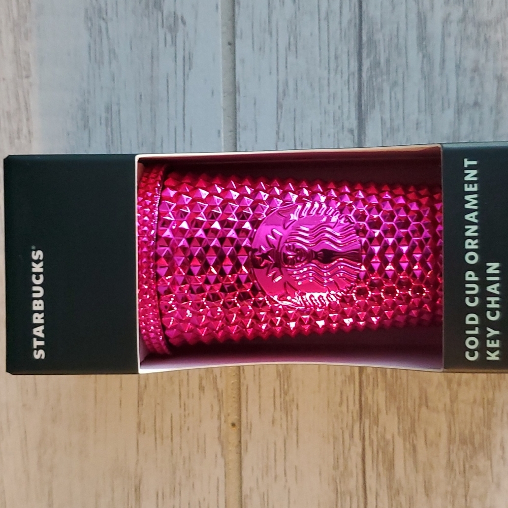 Starbucks keychain holiday pink - Picture 2 of 5